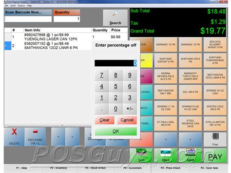 Cash register cash register billing retail restaurant android windows electronic touch pos if you're looking for a processor with competitive rates, no long term commitments,no application or. PC America Cash Register Express POS Software | POSGuys.com