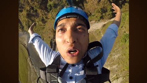 The Funny Bungee Jumping Video Dipesh Maharjan Back Flip Bungee Jumping Youtube