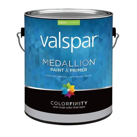 One representative said i needed to repaint everything using flat. Valspar 1 Gallon Medallion Wall & Trim Interior Satin ...
