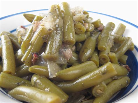 Moms Cooked Green Beans The Single Gourmand
