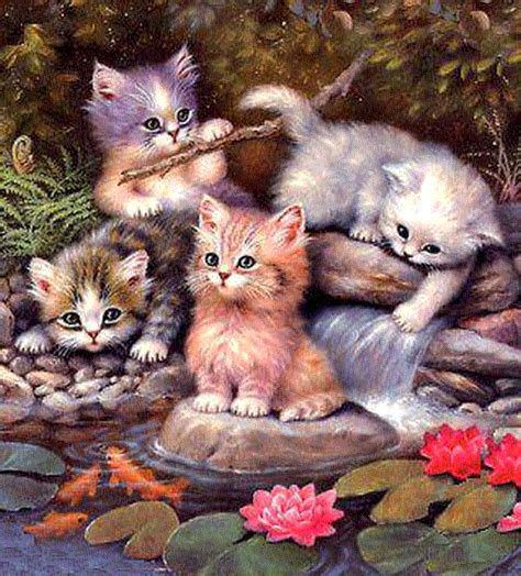 sweet kittens animated cute kittens fan art 10332490 fanpop