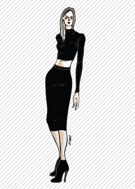 Our professional and experienced technical design team can take your flat single pattern design and convert it into a pdf format.we use the. SLINKY bodycon skirt - PDF sewing pattern