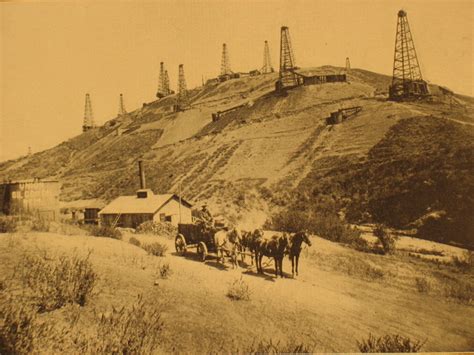Carbon Canyon Chronicle Olinda Oil Field Postcard Ca 1910s