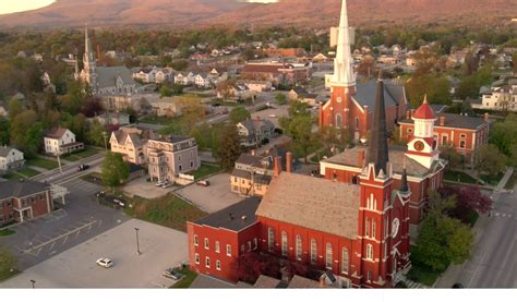 Aerial Views Rutland Vermont 4k Video Boomers Daily