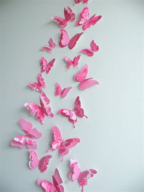 Butterflies decorations transform the atmosphere and decor style of a room. Affordable and Amazing easy Wall Art ideas - HomesCorner.Com