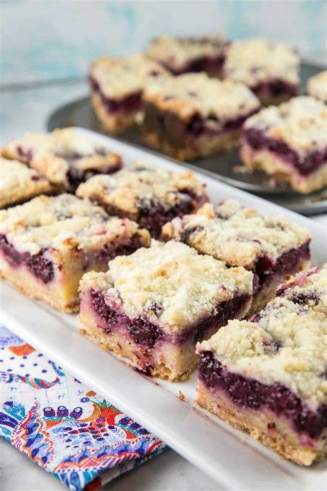 blackberry pie bars everything you love about a custardy blackberry pie in an easy to make