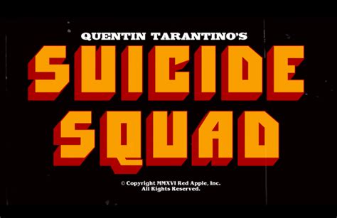 Quentin Tarantinos Suicide Squad Video Is A Hero Mashup — Watch Indiewire