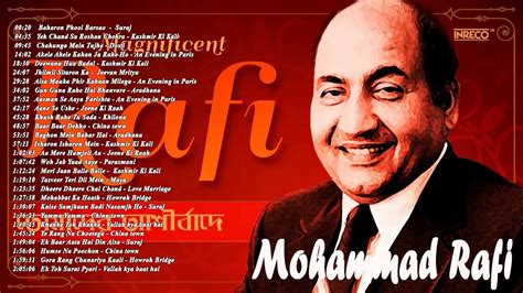 Best Of Mohammad Rafi Hit Songs Old Hindi Superhit Songs Youtube