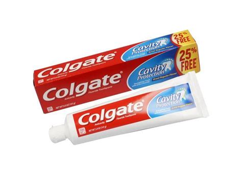Colgate Cavity Protection Fluoride Formula Toothpaste Cool Mint Gel