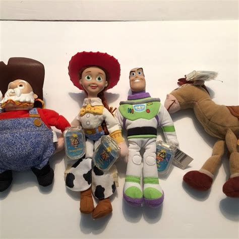 Toy Story 2 Toys Toy Story 2 Star Bean Lot Nwt Jessie Prospector
