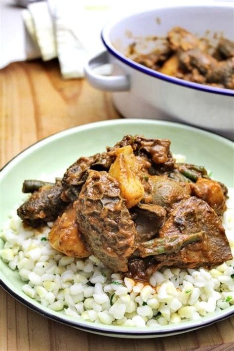 South African Mogodu Tripe By Mzansi Style Cuisine Tripe Recipes