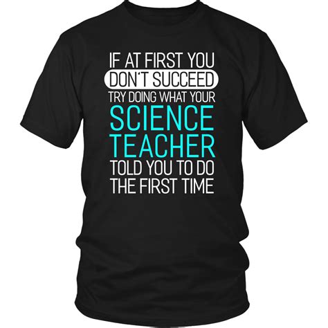 Funny Science Teacher T Shirts Ts For Women Men Chiliprints