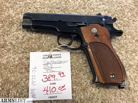 Armslist For Sale Smith And Wesson 39 2 9mm 1975 76