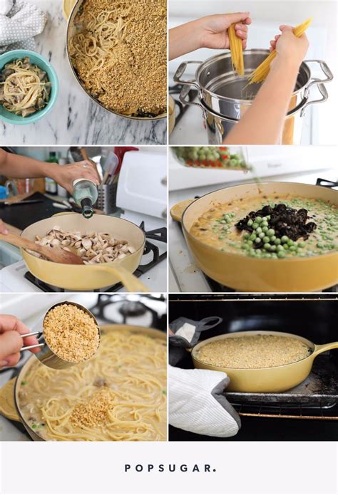 Once melted, add the mushrooms and cook until browned, about 5 minutes. I Tried The Pioneer Woman's Famous Turkey Tetrazzini, and ...