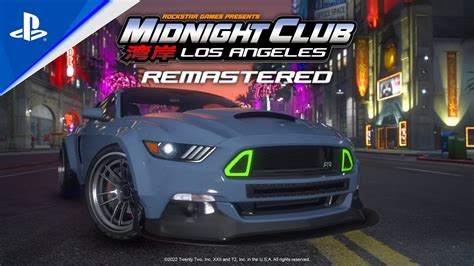 Midnight Club Los Angeles Remastered 2024 Trailer Ps5 Youtube