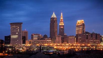 Cleveland Ohio Skyline Wallpapers Key States United