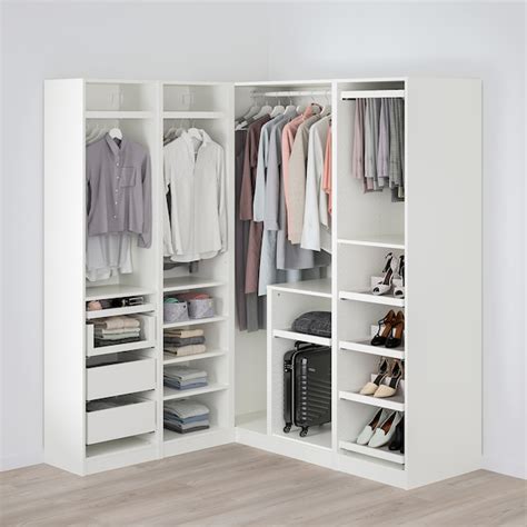 9 feet is about 274 cm. PAX Corner wardrobe, white, 160/163x201 cm - IKEA