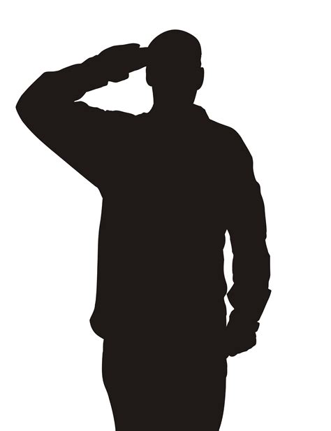 Salute Soldier Military Respect Clip Art Soldier Png Download 2000