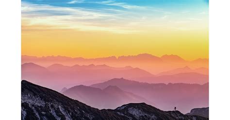 Colourful Mountains Zoom Background Download Free Peaceful Zoom