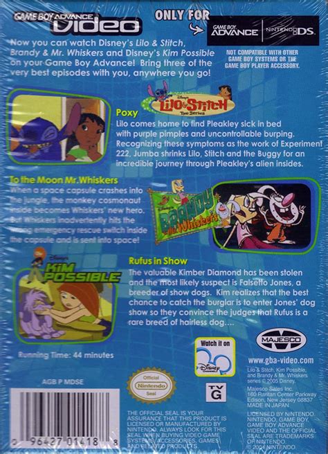 Game Boy Advance Video Disney Channel Collection Volume Box Shot For Game Boy Advance Gamefaqs