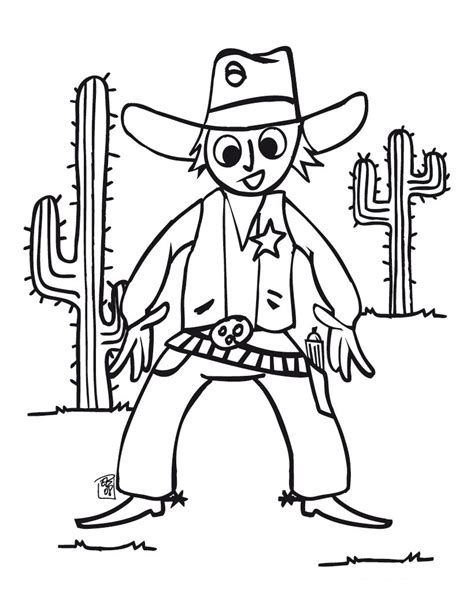 Best printable cowboy coloring pages from cowboy coloring pages coloringpages1001. Free Printable Cowboy Coloring Pages For Kids