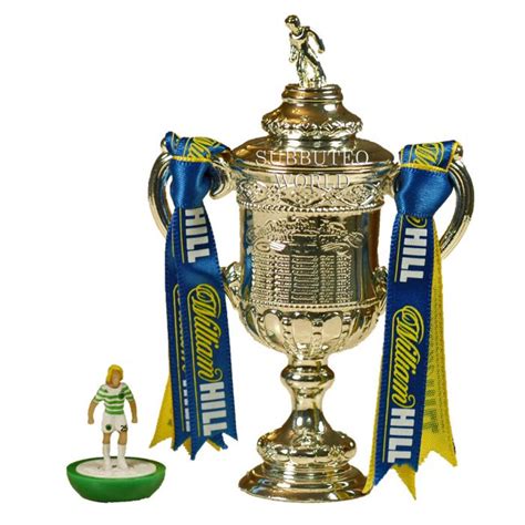 The trophy regularly tours schools and shopping centres with the public the trophies may change, but the rules don't. 1006. THE SCOTTISH FA CUP. 100mm High With Display Box ...