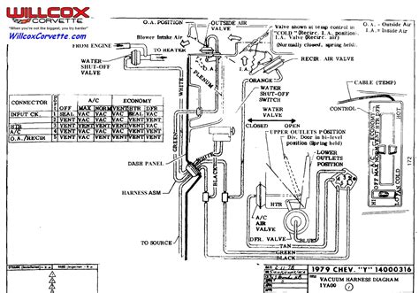 Willcox Corvette Vacuum Diagram