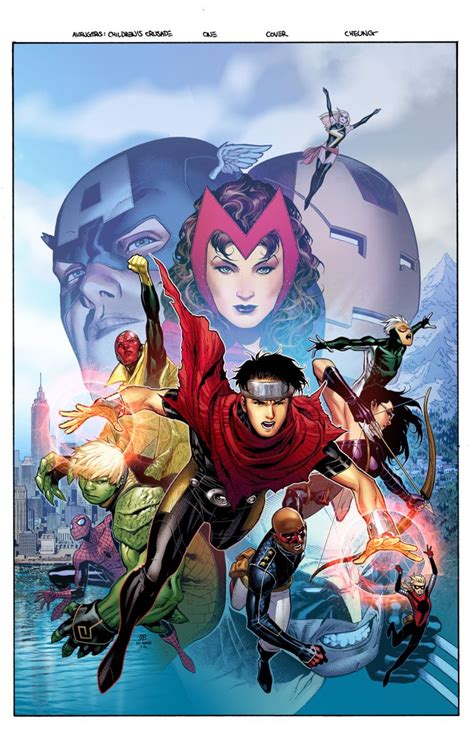 First Look Avengers Childrens Crusade From Allan Heinberg And Jim Cheung