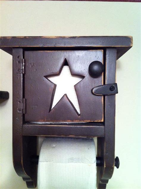 Over 33,000 toilet paper holders great selection & price free shipping on prime eligible orders. Toilet paper holder | Etsy | Primitive bathroom decor ...