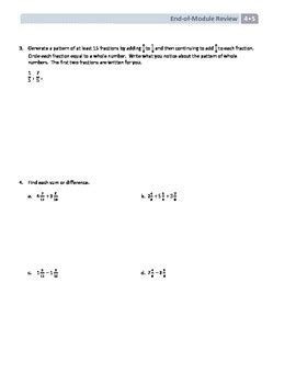 D) suggested answer key dear angela, how are you? NYS Math - Grade 4 - Module 5 End of Module Review Sheet ...