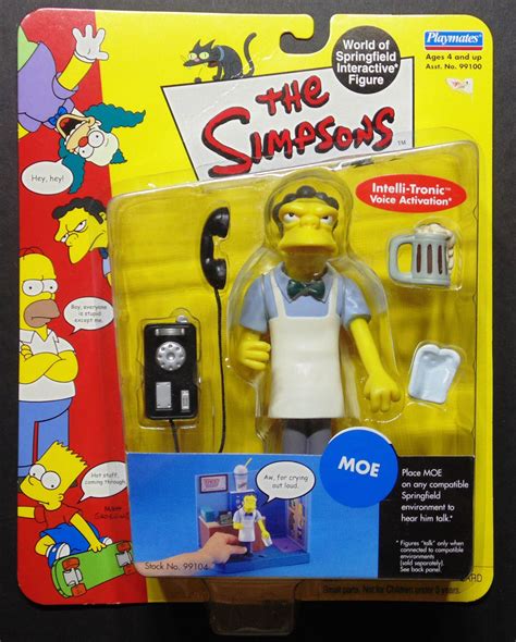 Simpsons Tv World Of Springfield Wave 3 Moe Szylack Interactiv Danz Comix And Collektibles