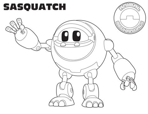 Animal Mechanicals Coloring Pages Coloring Pages