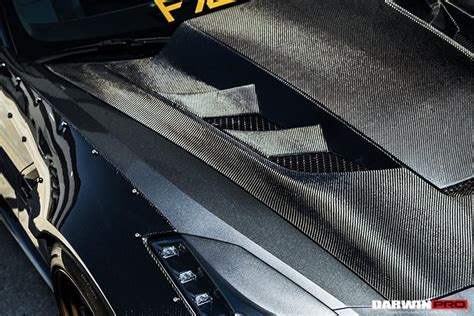 Darwinpro 2013 2017 Corvette C7 Z51 Bkss Style Carbon Fiber Hood Cargym