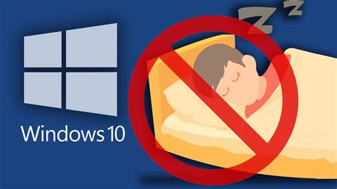 Is there a way (special switch?) that maintains its state in deepsleep mode? HOW TO DISABLE SLEEP MODE IN WINDOWS 10 - YouTube