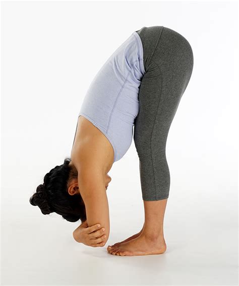 Ayurveda Pitta Pacifying Yoga Standing Forward Fold
