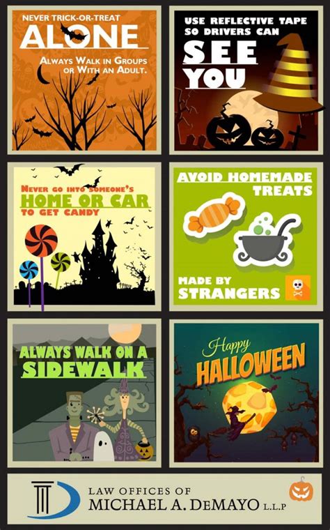 Halloween Safety Tips Demayo Law Offices