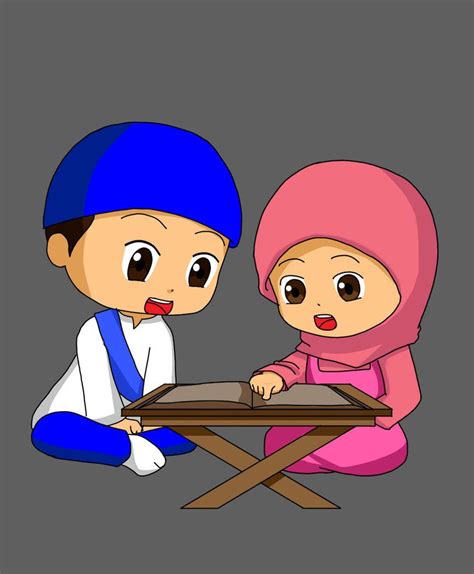 Comission Childrens Book Reading Al Quran Islamic Cartoon