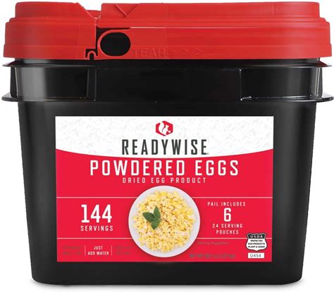 Readywise Emergency Freeze Dried Powdered Eggs Rw05 516 1000 Off