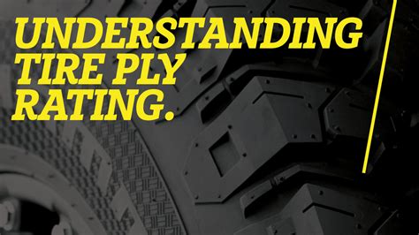 Understanding Tire Ply Rating Efx Tires