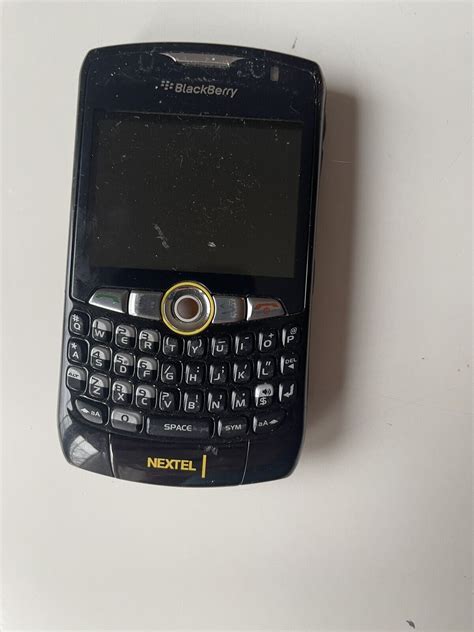 Blackberry Curve 8350i Black Nextel Smartphone 641674031930 Ebay