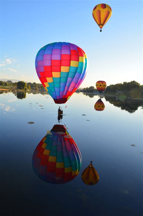 Free Images : water, cloud, sky, morning, hot air balloon, adventure