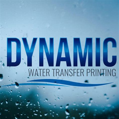 Dynamic Water Transfer Printing