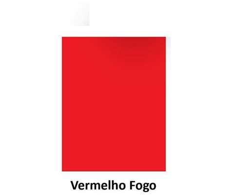 Aquinpel Folhas De Eva Liso 40x60 Vermelho Fogo Leoandleo