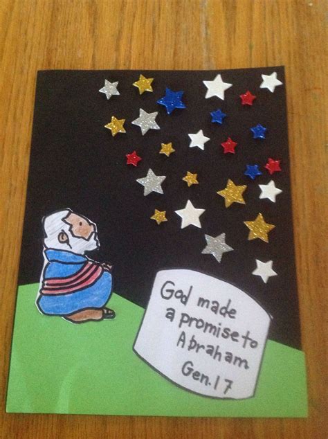 God Made a Promise to Abraham Craft by Let Sunday School Crafts For
