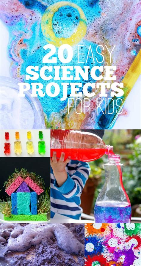 20 Easy Science Projects For Kids Hands On Experiments To Try At Home