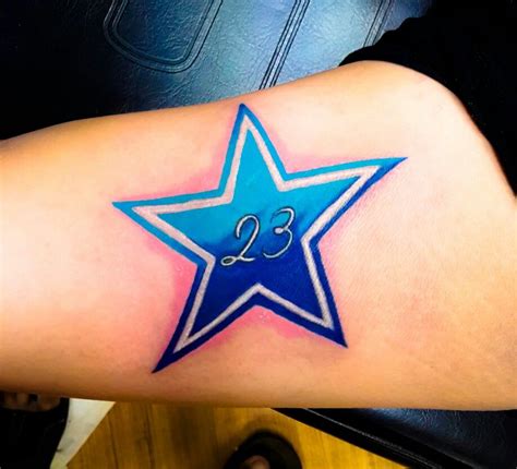 Back when bob owned bob's and the cowboys ruled the world. Dallas cowboy star tattoo Mister Placaso | Mister Placasos ...