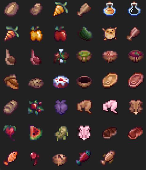 The Food For A Texture Pack I Am Making Rminecraft