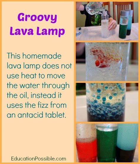 Lava Lamp Science Project Fun And Easy Science Activities Science