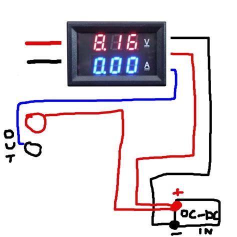Digital Ampere Meter Connection Diagram Wiring Digital And Schematic