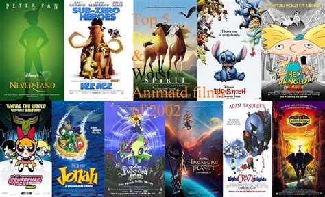 Animat Top 5 Best And Worst Animated Films Of 2002 By Movieliker236 On